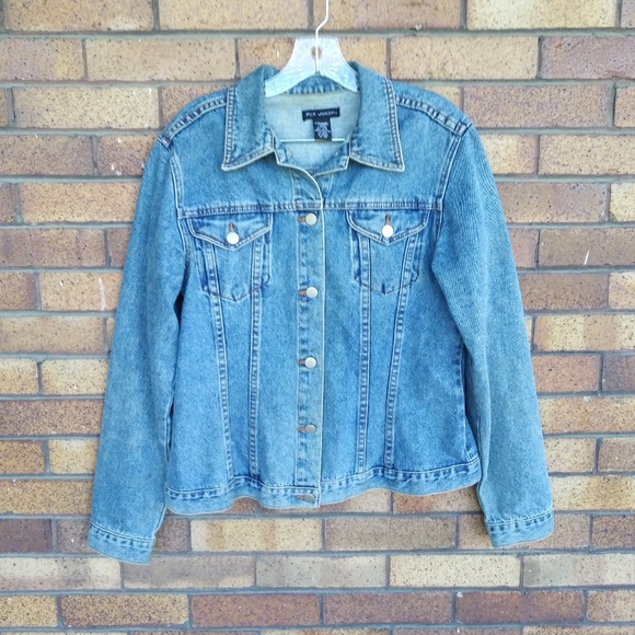 For Joseph Blue Denim Trucker Jacket Cotton Large - Picture 2 of 7